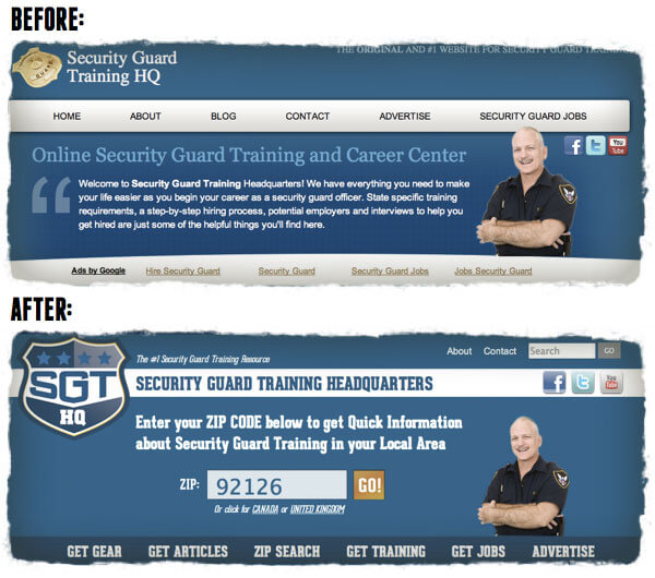 Security Guard Training Redesign Security Guard Training Redesign