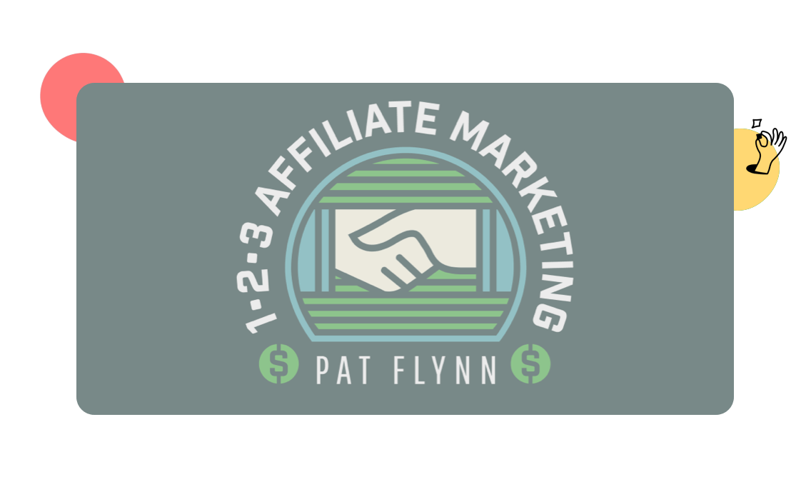 1•2•3 Affiliate Marketing logo with two hands shaking