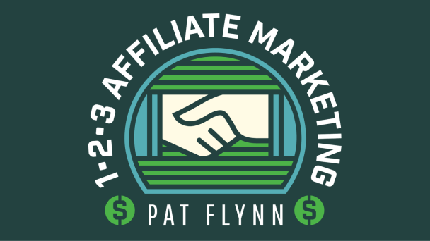 1•2•3 Affiliate Marketing logo with two hands shaking in the center