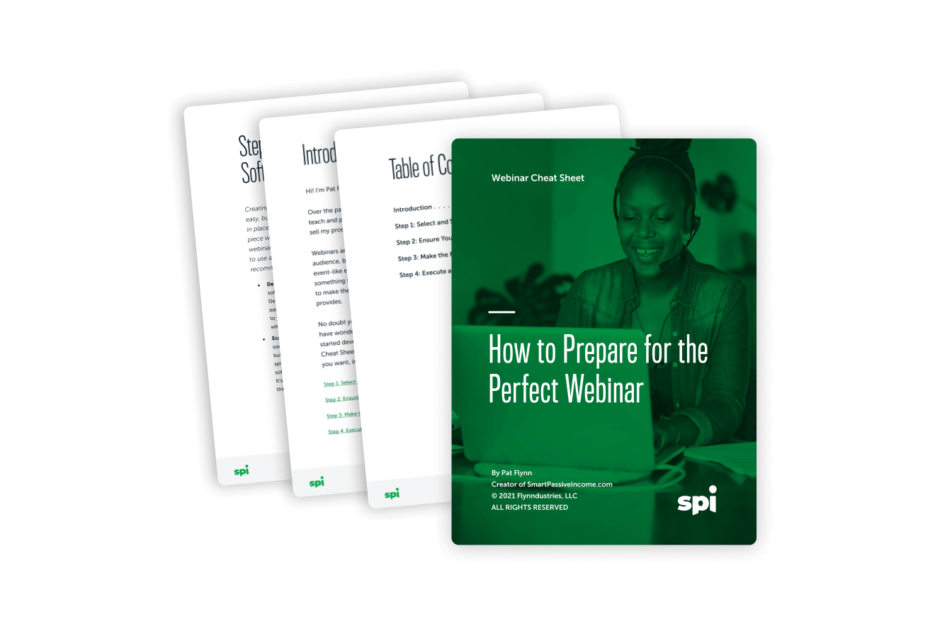 PDF cover for the Webinar Cheat Sheet