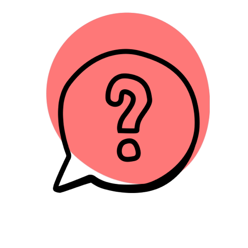 Icon of question bubble