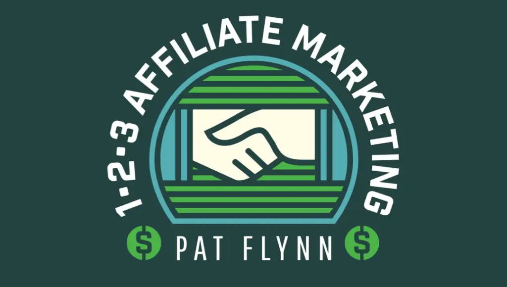 1•2•3 Affiliate Marketing logo with shaking hands